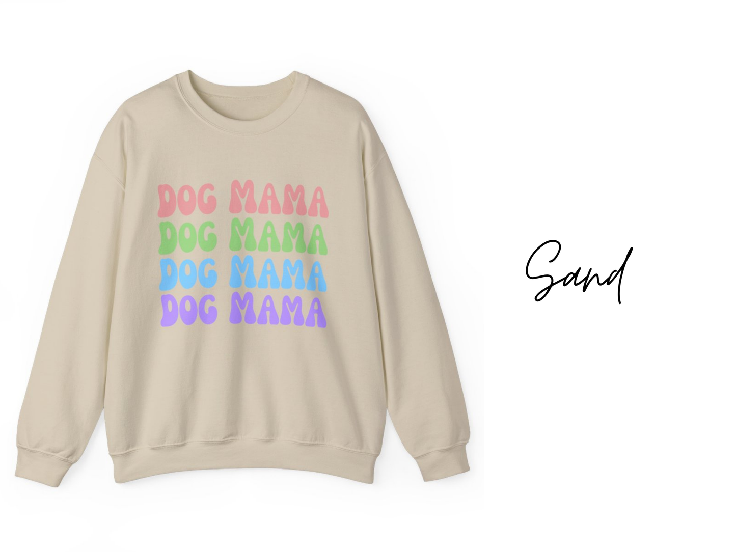 Dog Mama Crewneck Sweatshirt