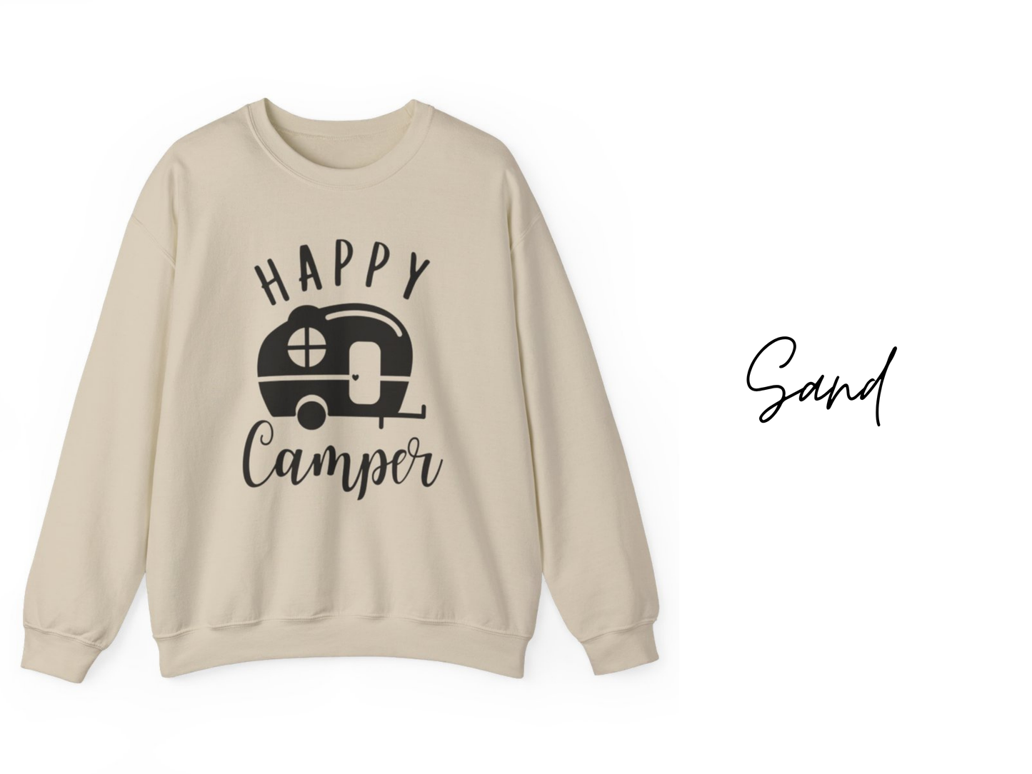 Happy Camper Crewneck Sweatshirt