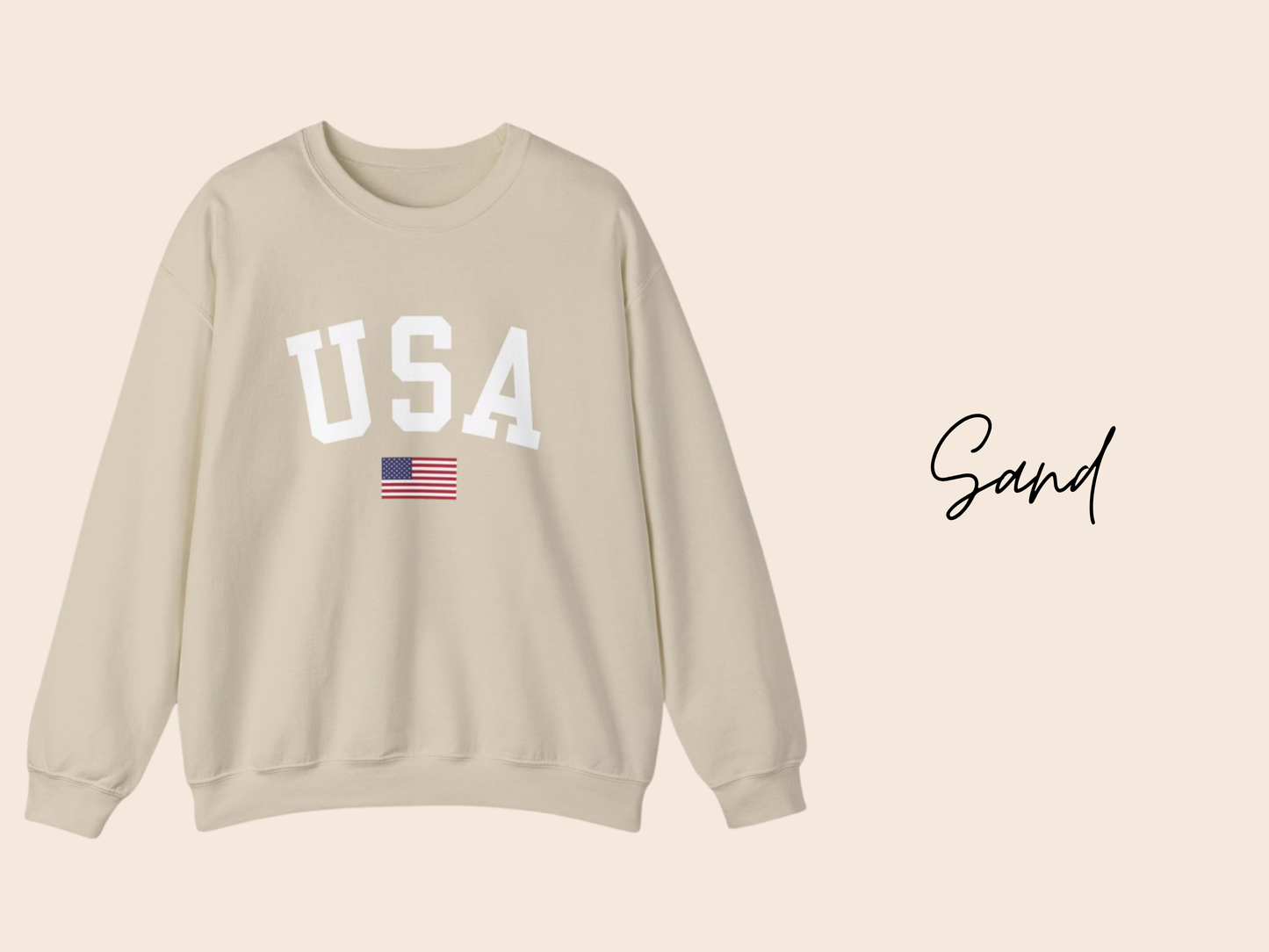 USA Crewneck Sweatshirt