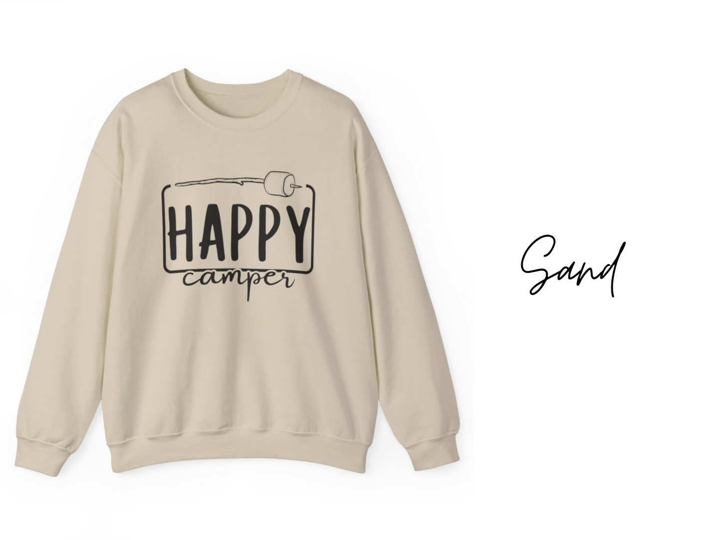 Happy Camper Crewneck Sweatshirt