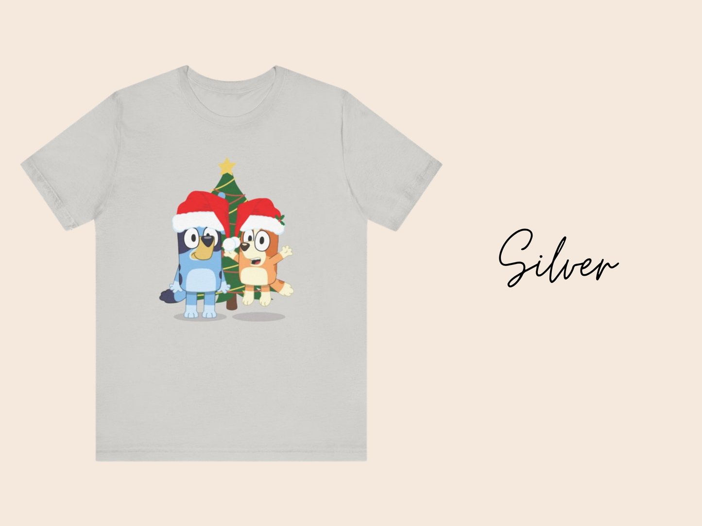 Bluey and Bingo - Bluey TV Show Christmas Unisex T-Shirt