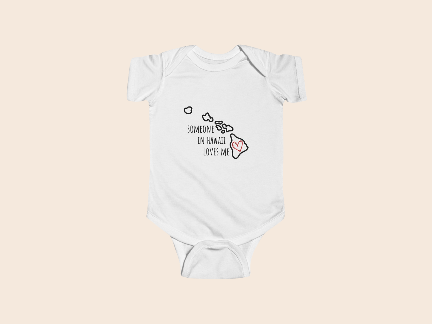 Someone in (Your State) Loves Me - Custom Baby Bodysuit