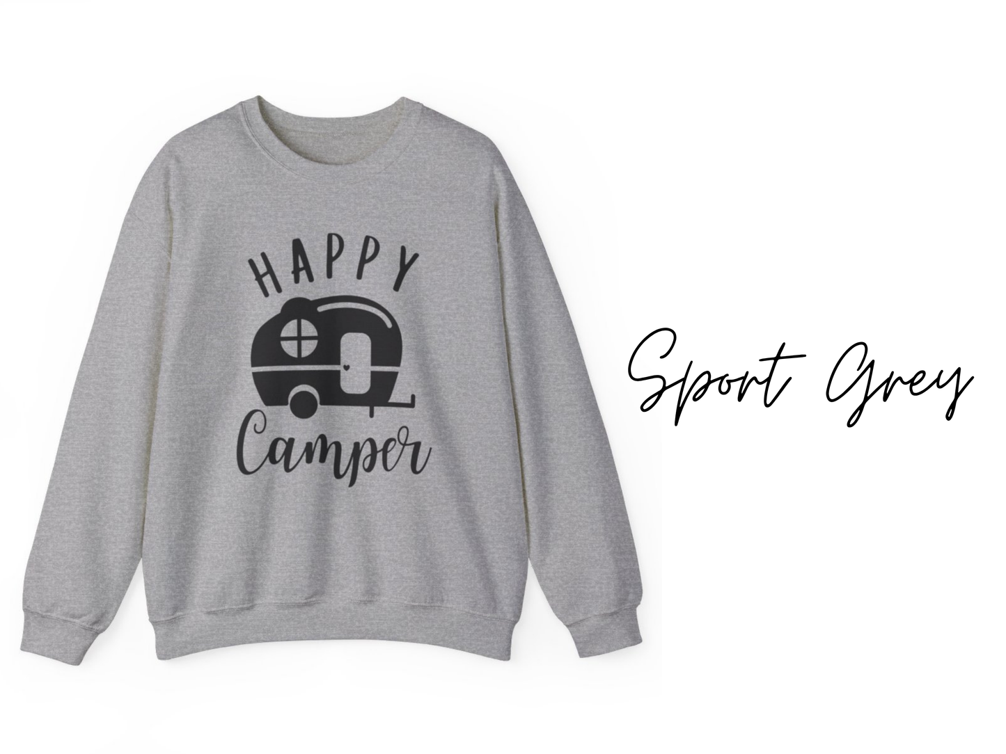 Happy Camper Crewneck Sweatshirt