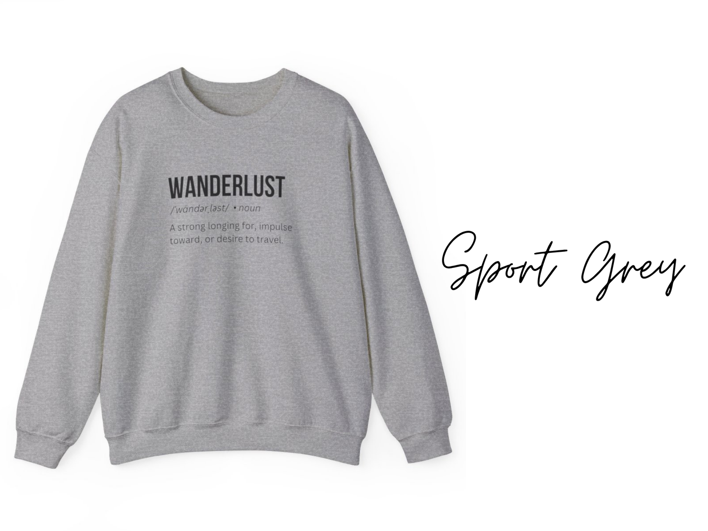 Wanderlust Crewneck Sweatshirt