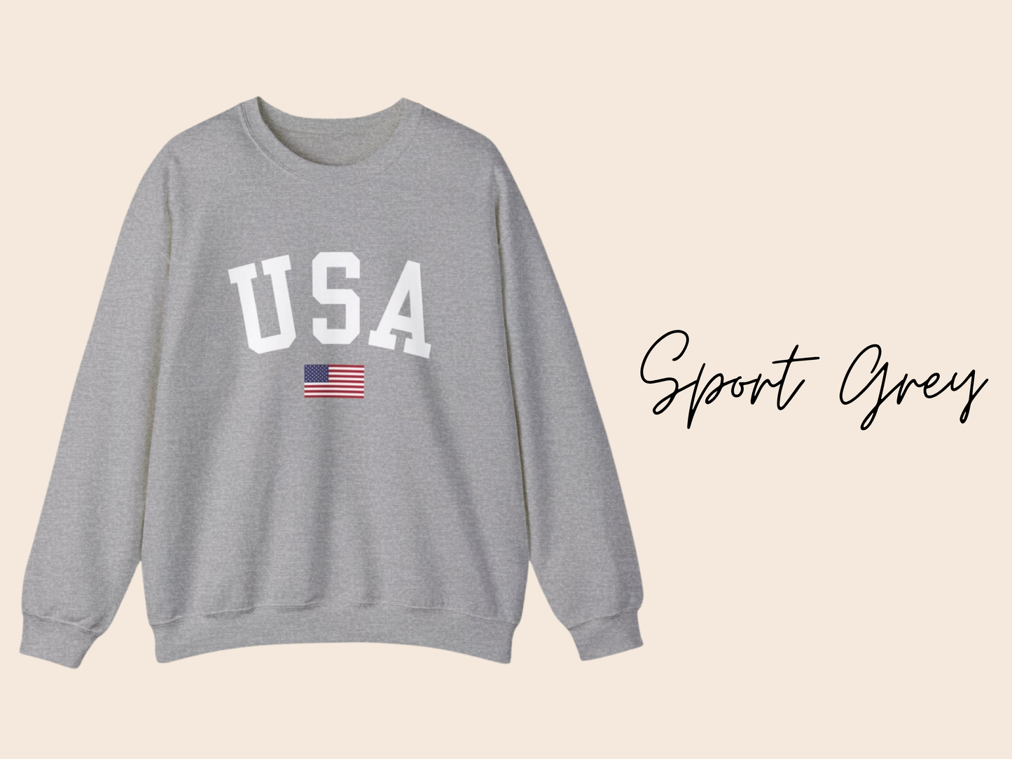 USA Crewneck Sweatshirt