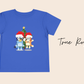 Bluey and Bingo Christmas Toddler T-Shirt | Bluey TV Show | Bluey Heeler, Winter, Christmas, Xmas, Trendy, Soft, Cute Kid's T-Shirt