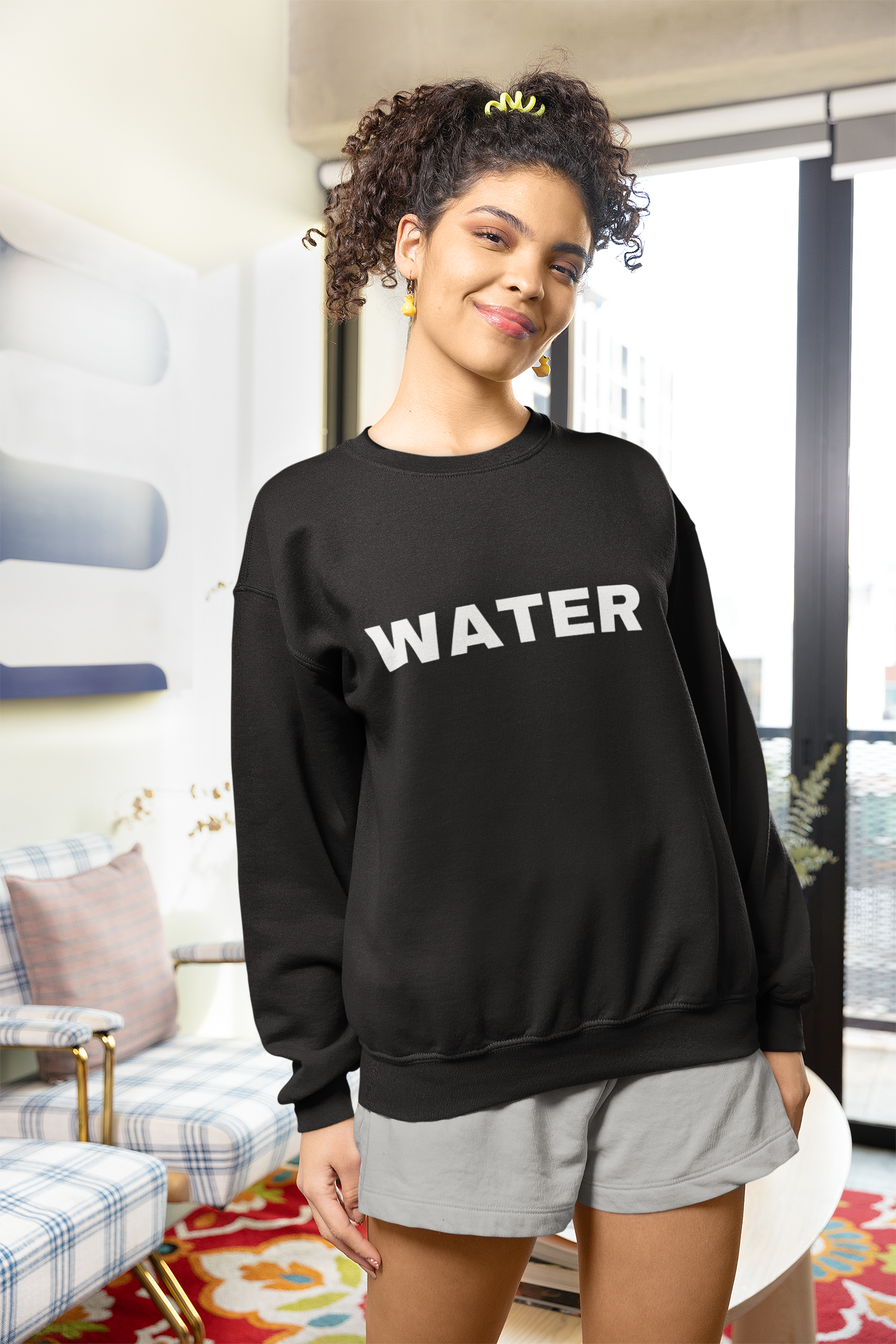 Water Crewneck Sweatshirt