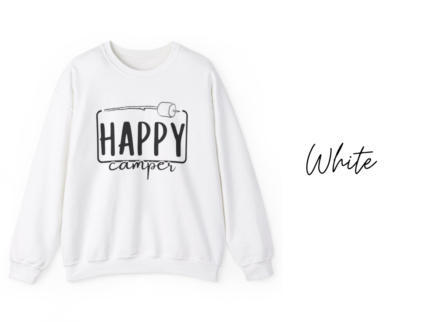 Happy Camper Crewneck Sweatshirt