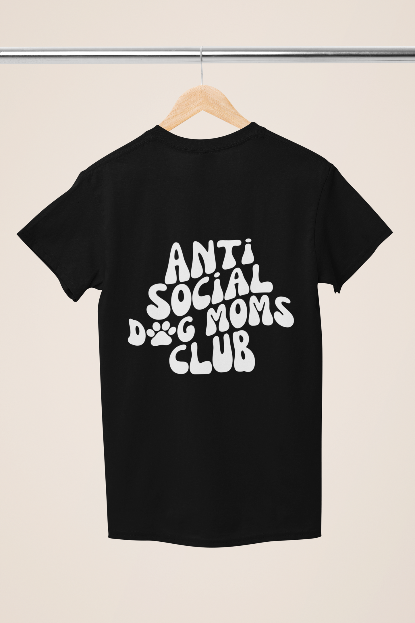 Antisocial Dog Moms Club T-Shirt