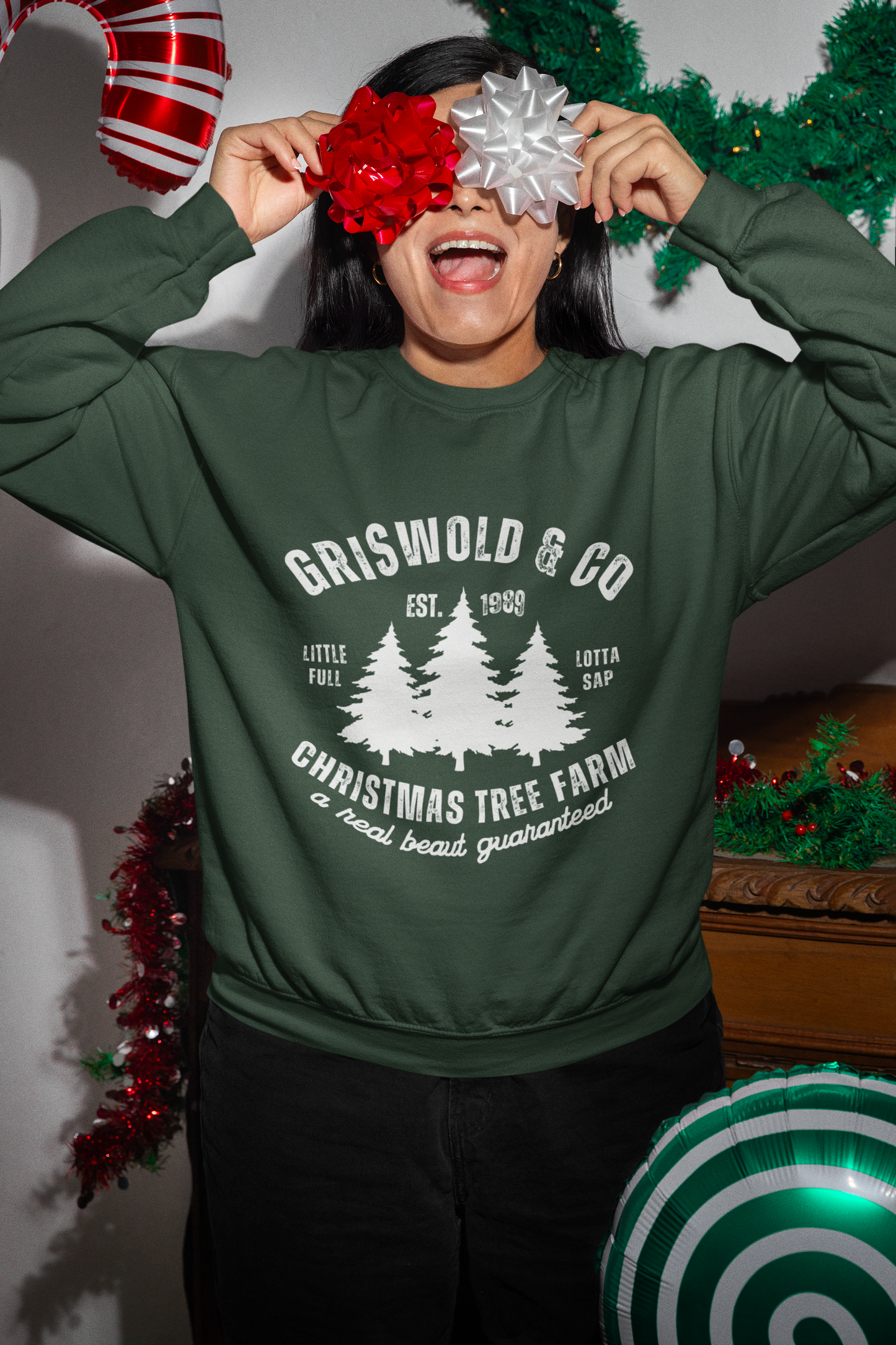 Griswold & Co. Christmas Crewneck Sweatshirt