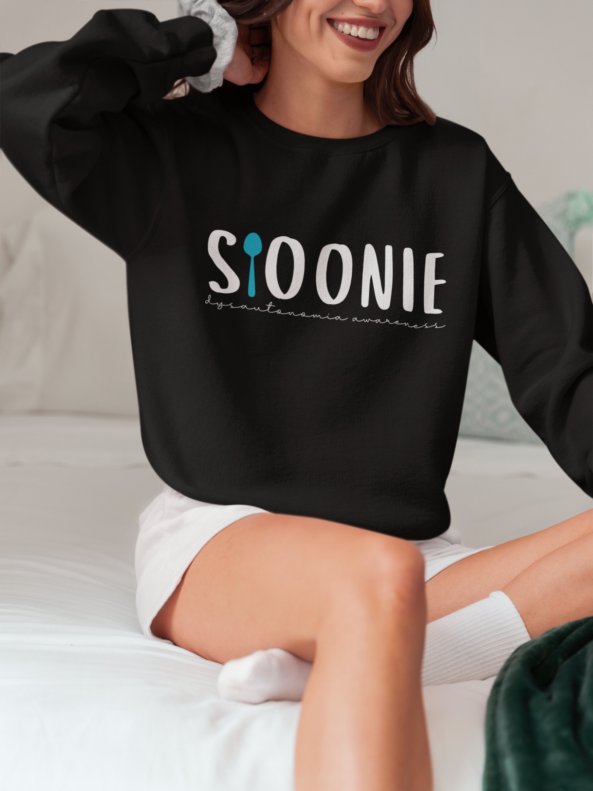 Spoonie - Dysautonomia Awareness Crewneck Sweatshirt