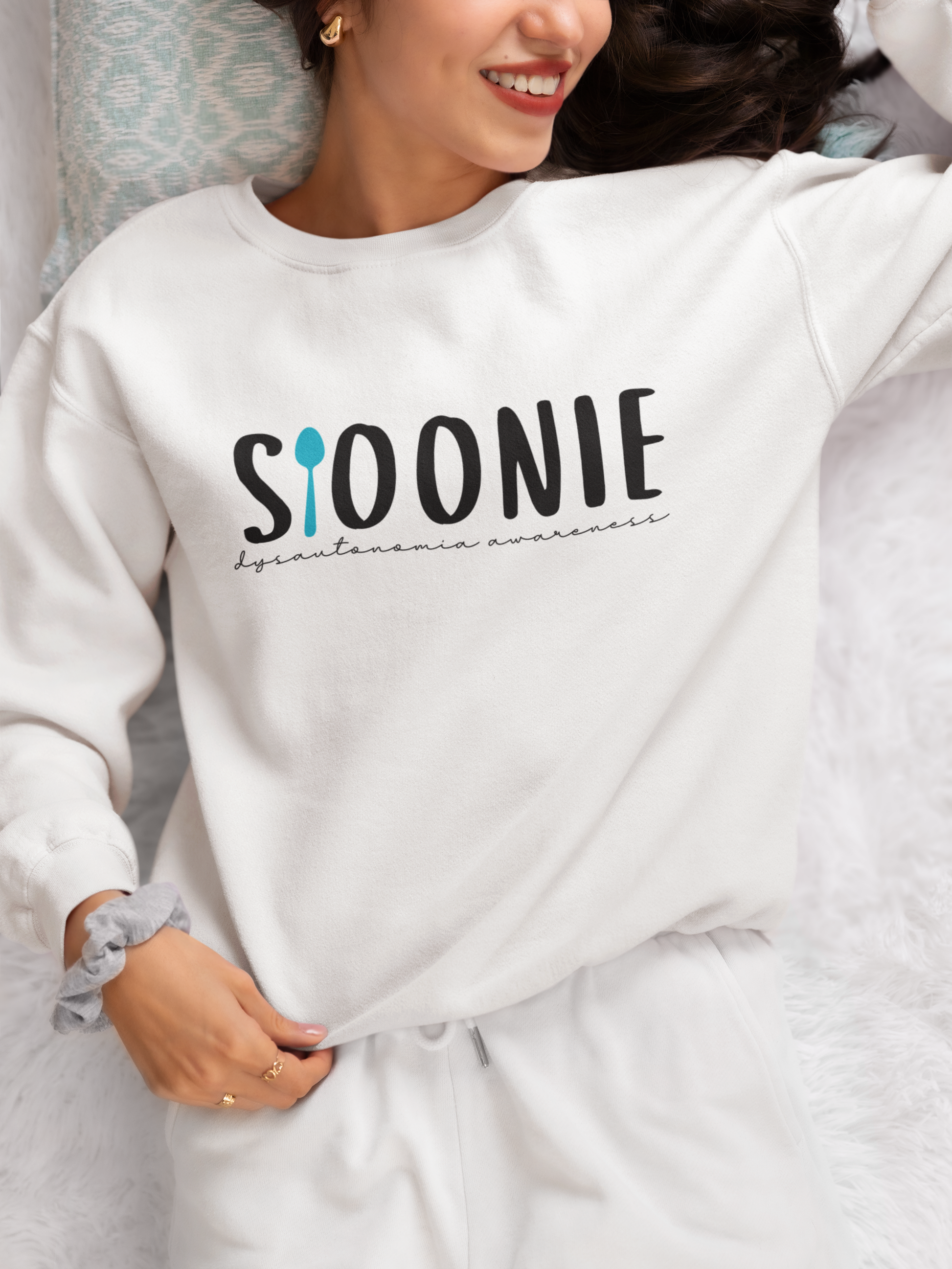 Spoonie - Dysautonomia Awareness Crewneck Sweatshirt