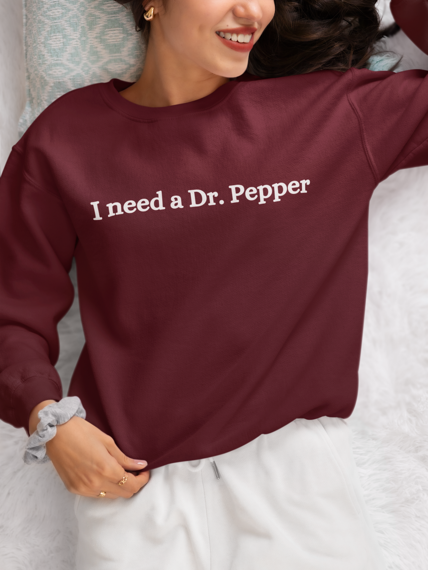 I Need a Dr. Pepper Crewneck Sweatshirt