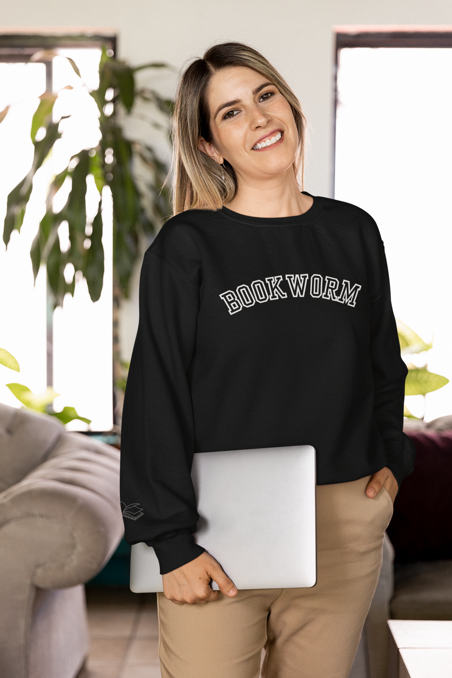 Bookworm Crewneck Sweatshirt