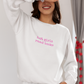 Hot Girls Read Books Crewneck Sweatshirt