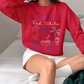 Red White and Due - Maternity Fourth of July Crewneck Sweatshirt