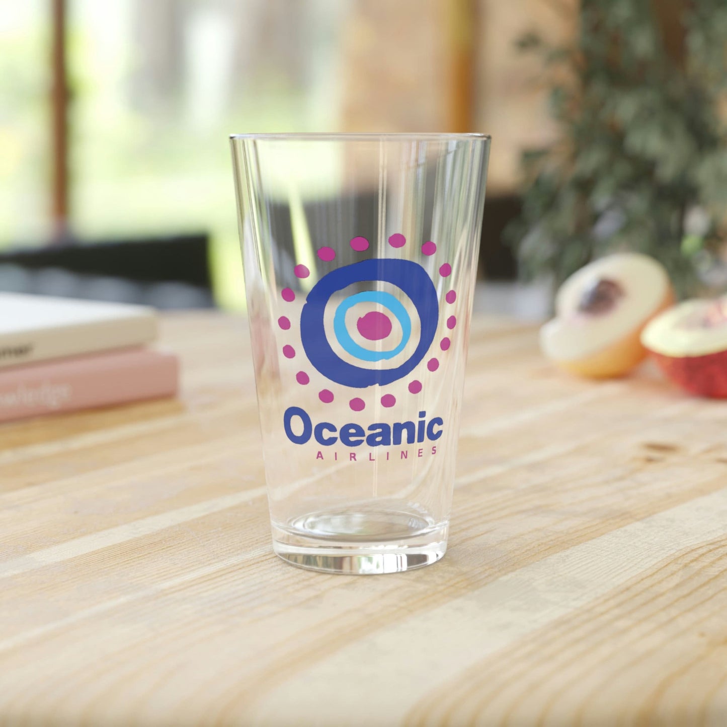 Oceanic Airlines Lost TV Show 16oz Pint Glass