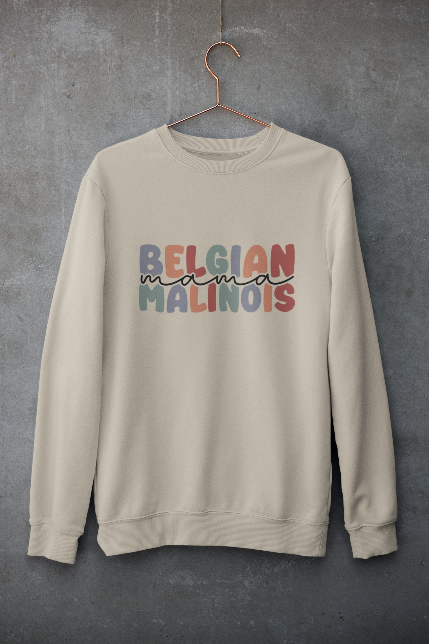 Belgian Malinois Mama Crewneck Sweatshirt