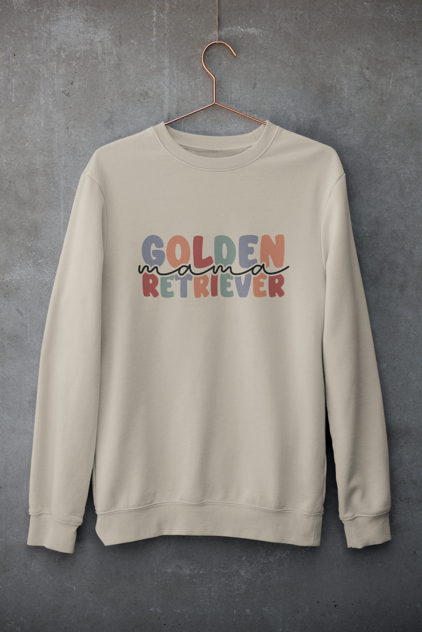 Golden Retriever Mama Crewneck Sweatshirt