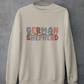 German Shepherd Mama Crewneck Sweatshirt