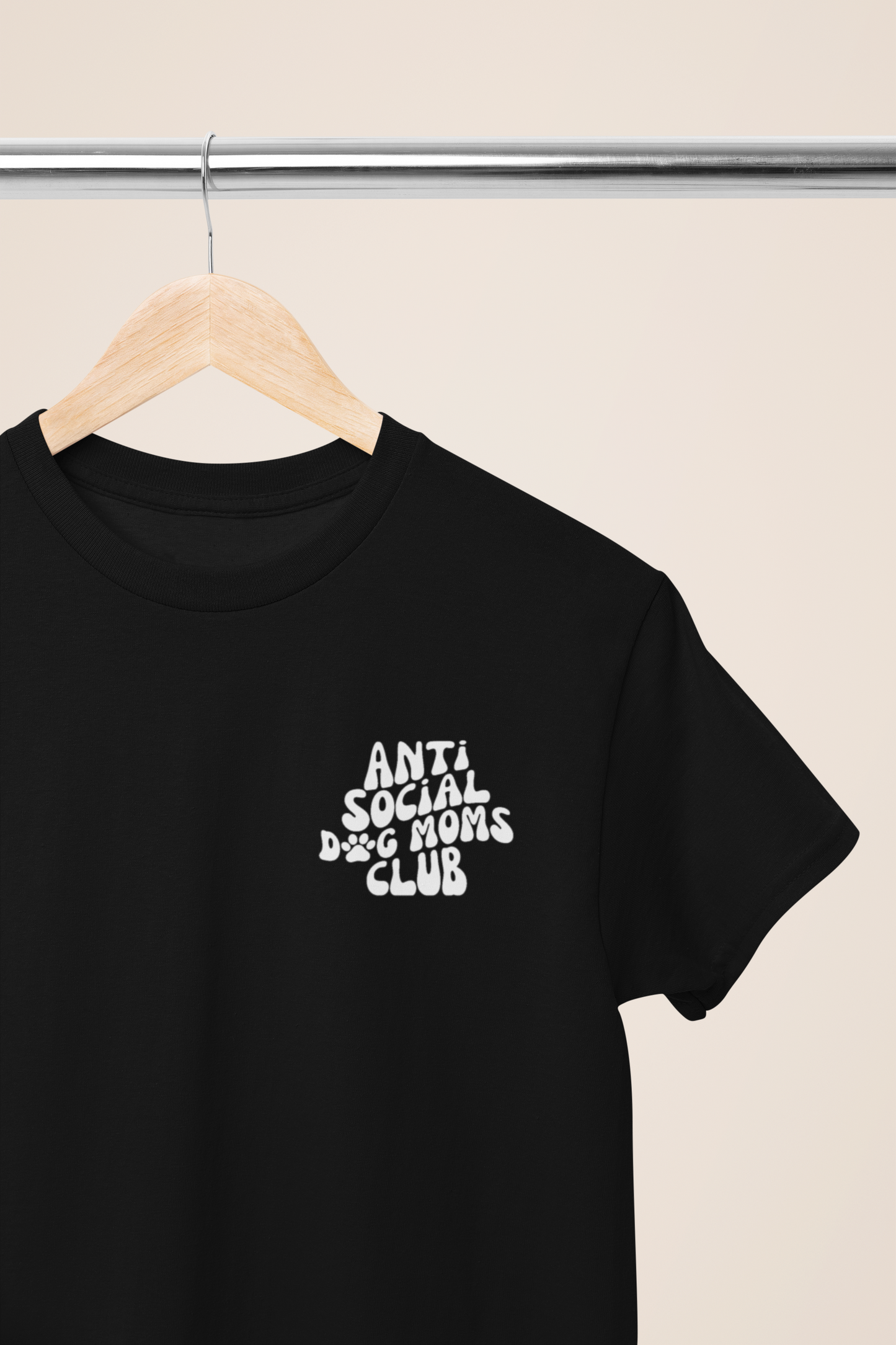 Antisocial Dog Moms Club T-Shirt