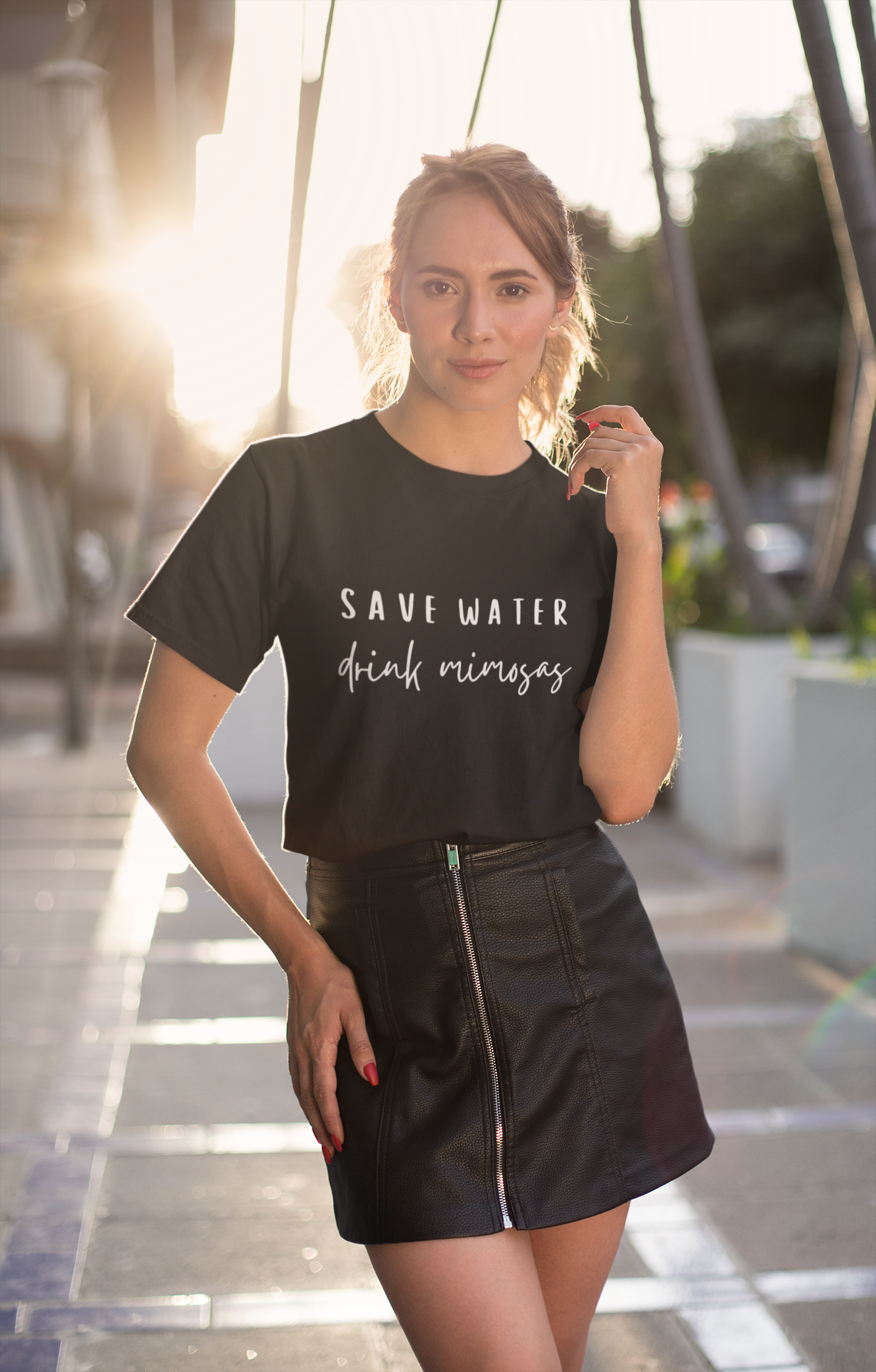 Save Water Drink Mimosas T-Shirt