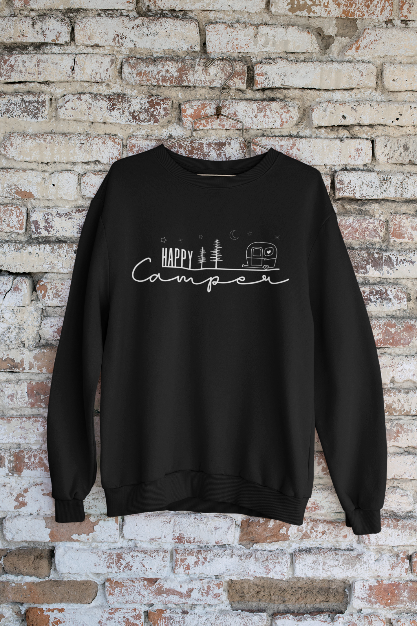 Happy Camper Crewneck Sweatshirt