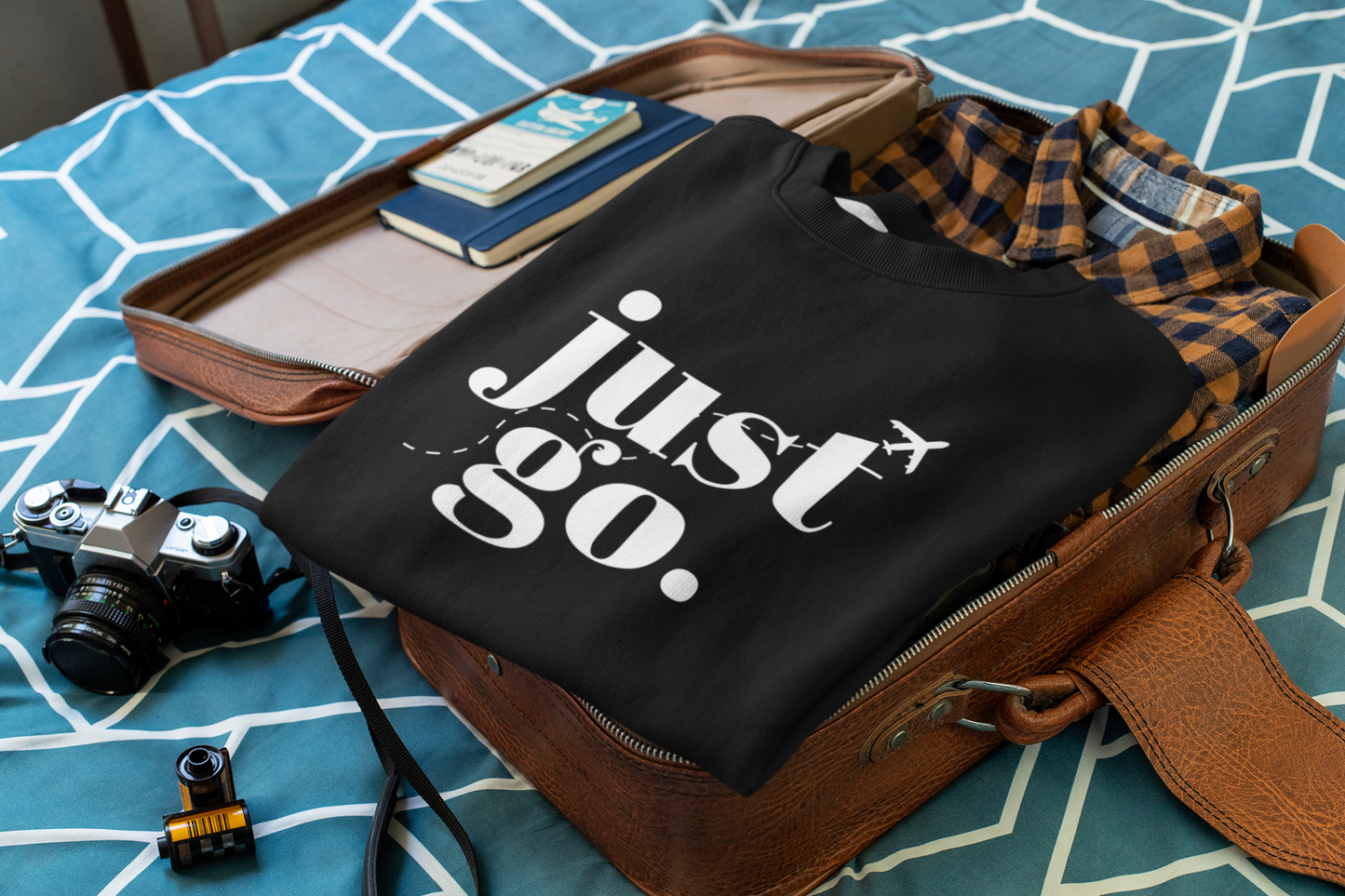 Just Go - Travel Crewneck Sweatshirt