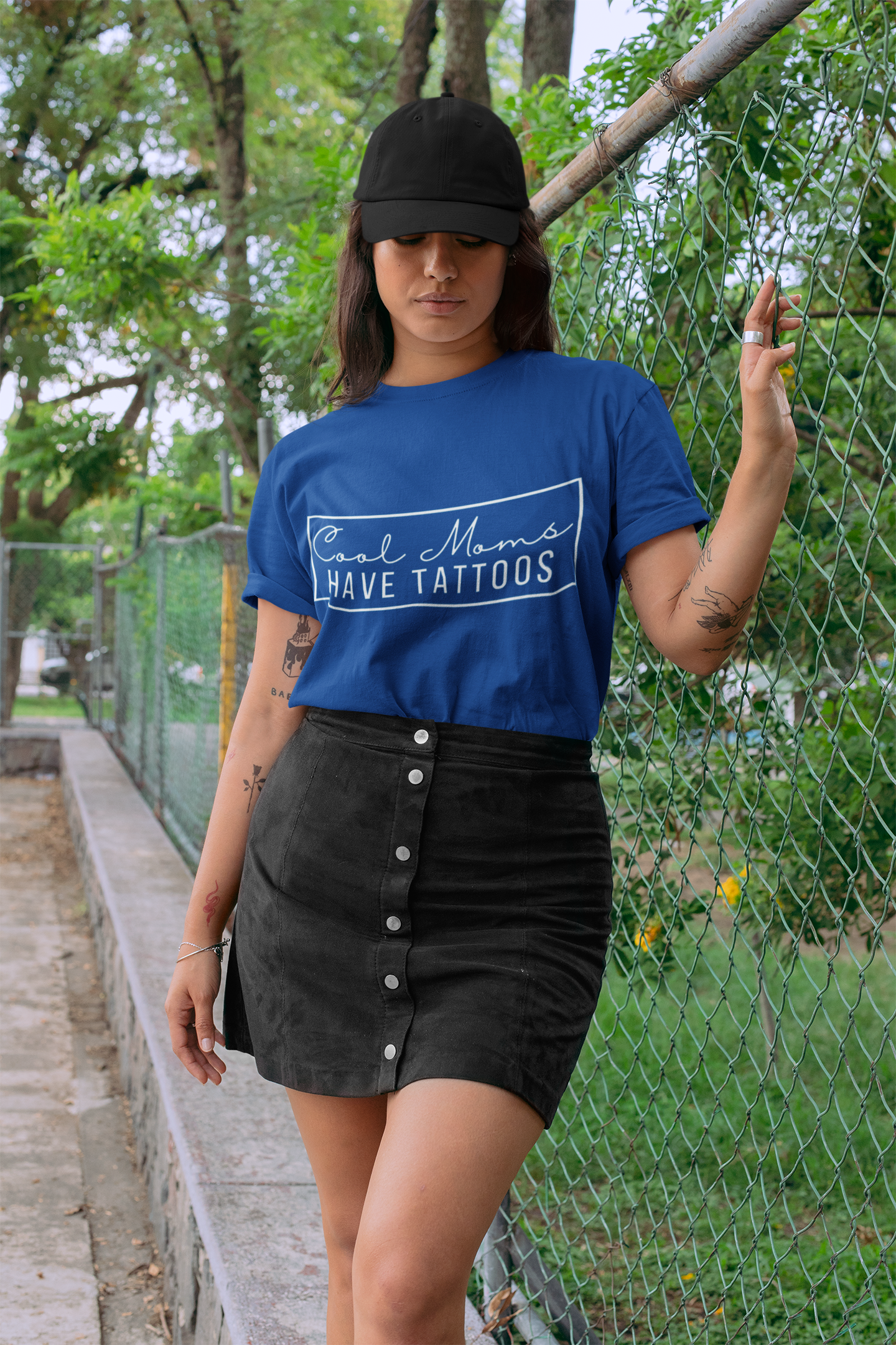 Cool Moms Have Tattoos T-Shirt