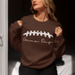 Football Game Day Crewneck Sweatshirt