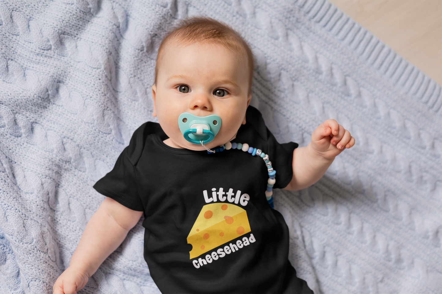 Little Cheesehead - Green Bay Packers Baby Bodysuit