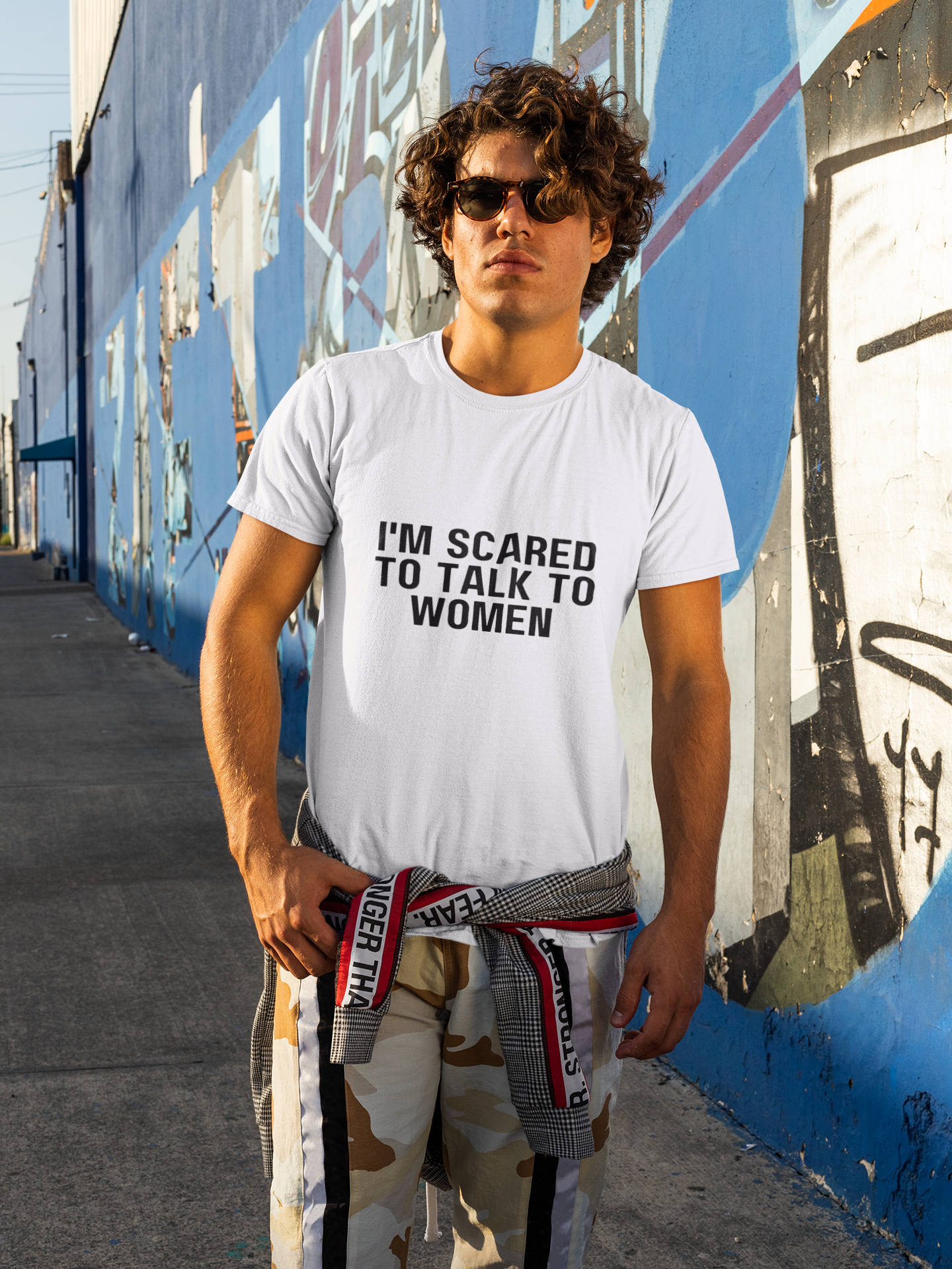 I'm Scared to Talk to Women Unisex T-Shirt