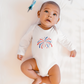 Fireworks Fourth of July Baby Bodysuit