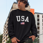 USA Crewneck Sweatshirt