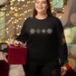 Snowflakes Crewneck Sweatshirt