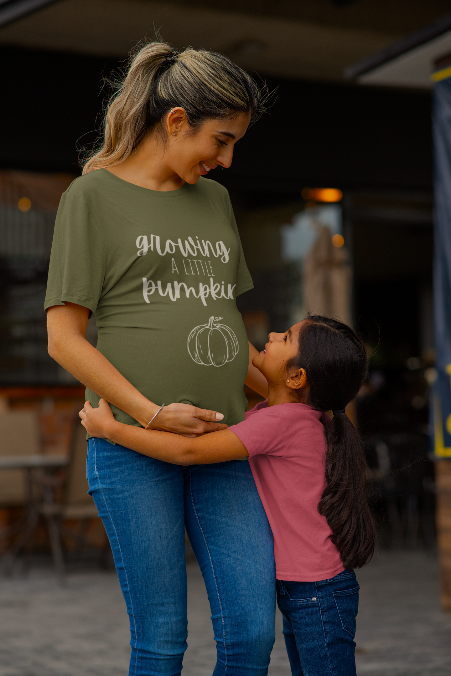 Growing A Little Pumpkin - Fall Pregnancy Shirt