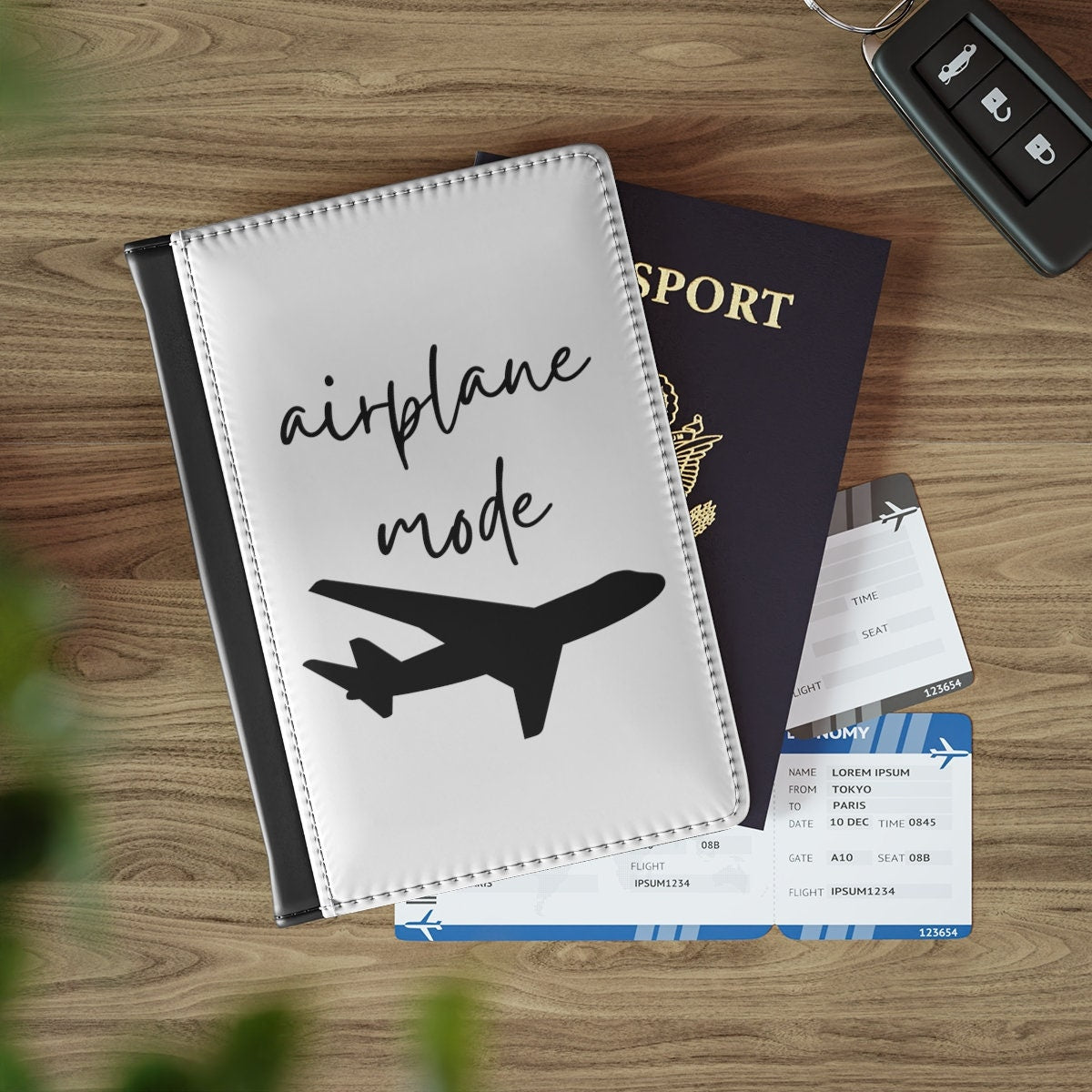 Airplane Mode Passport Cover